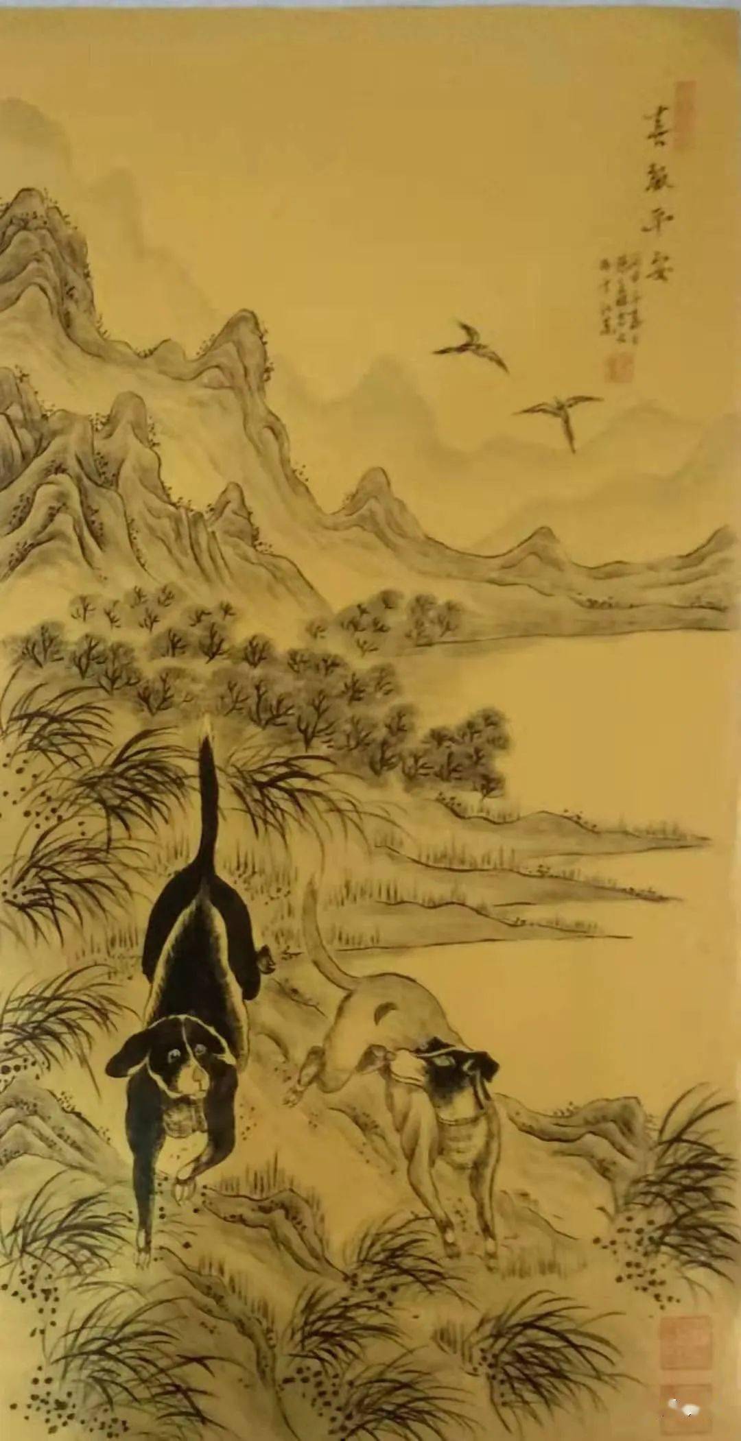 艺术永流传!皇塘耄耋老人绘就8米长卷泥金画