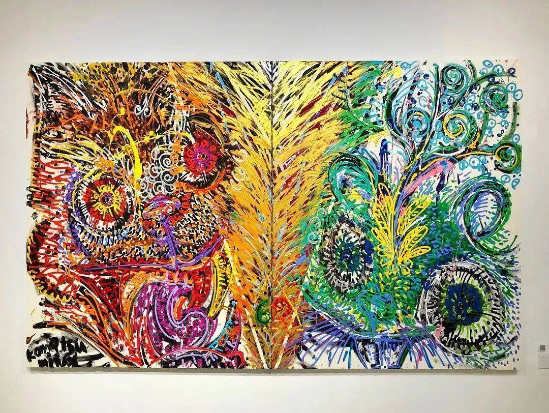 狂野少女”绘画堪比毕加索,8亿人看她作画,作品震惊整个国际画坛