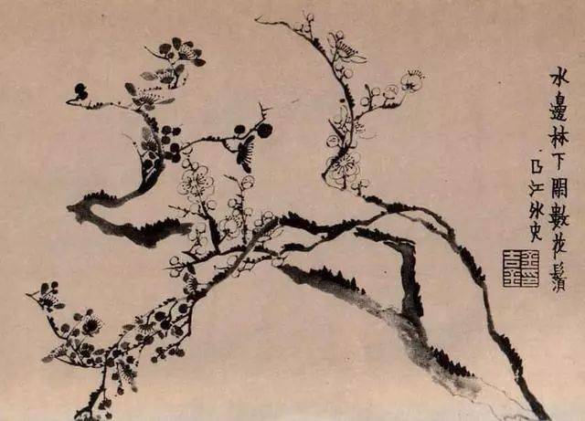 金农绘画作品欣赏,风格独特