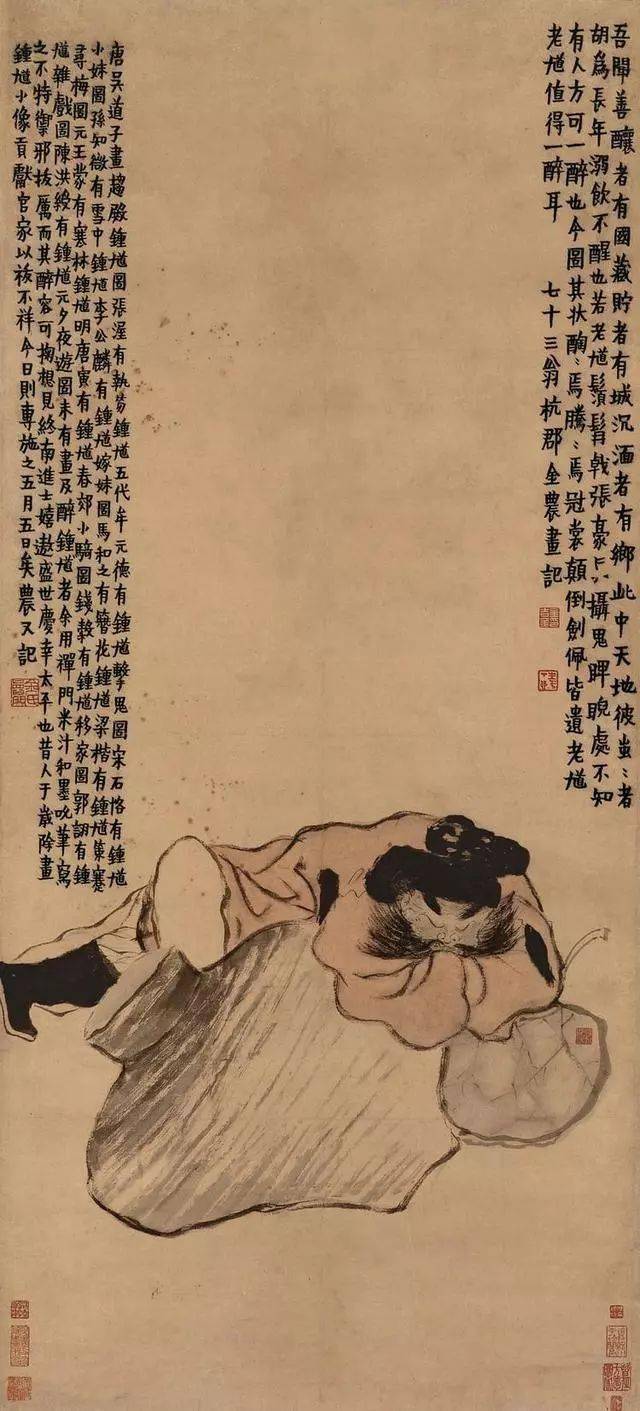 金农绘画作品欣赏,风格独特