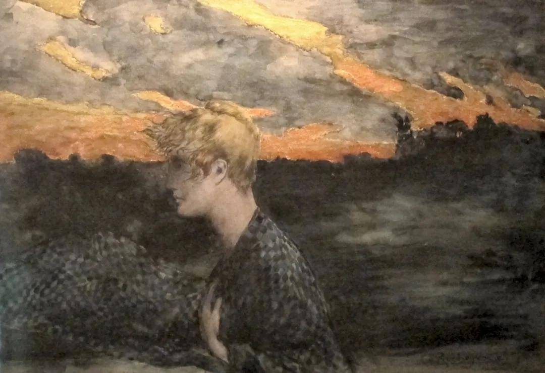 历史装饰画家罗切罗斯,以一种感性的自然主义风格来绘画作品