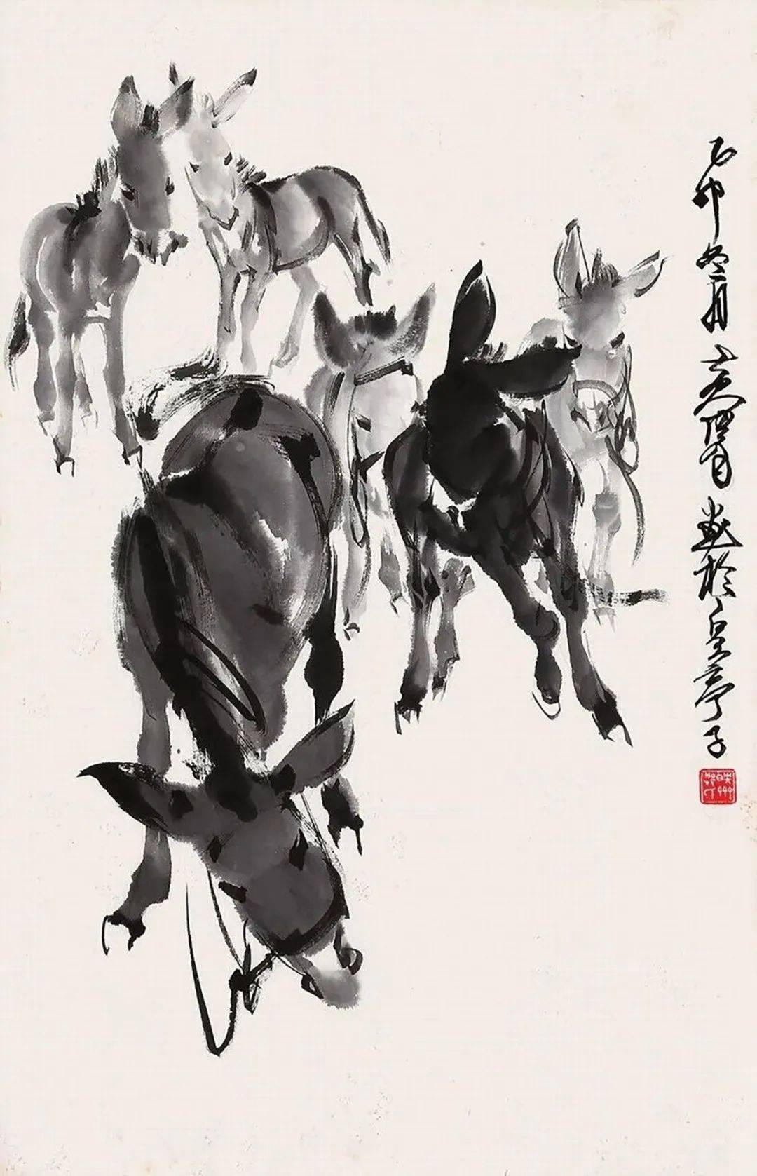 【艺术长廊】钱建亭荐:黄胄画毛驴之浅见