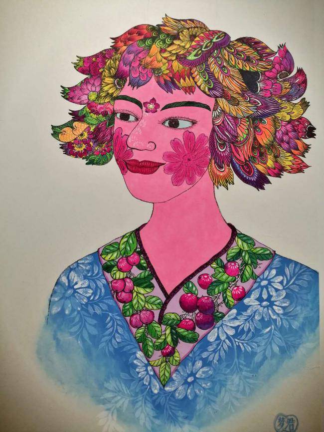张梦君:为乡村生活美学诞生的画家