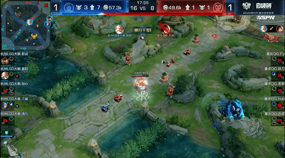 王者荣耀:LGD大鹅光速拿下对手,上赛季无解的他们又回来了!