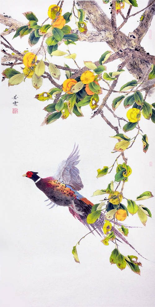 清丽典雅 情真境幽——观杨若云工笔花鸟画有感