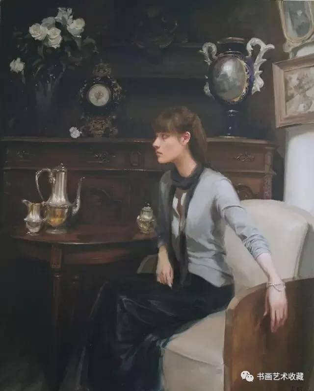 这些美丽的女人,在她的笔下 ,更显静美温馨