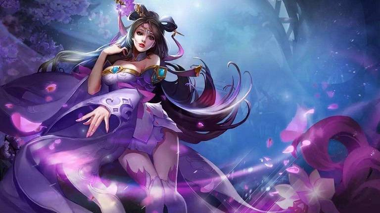 王者荣耀:发型最美的皮肤,颜色造型独1无2,天美专为其做特写