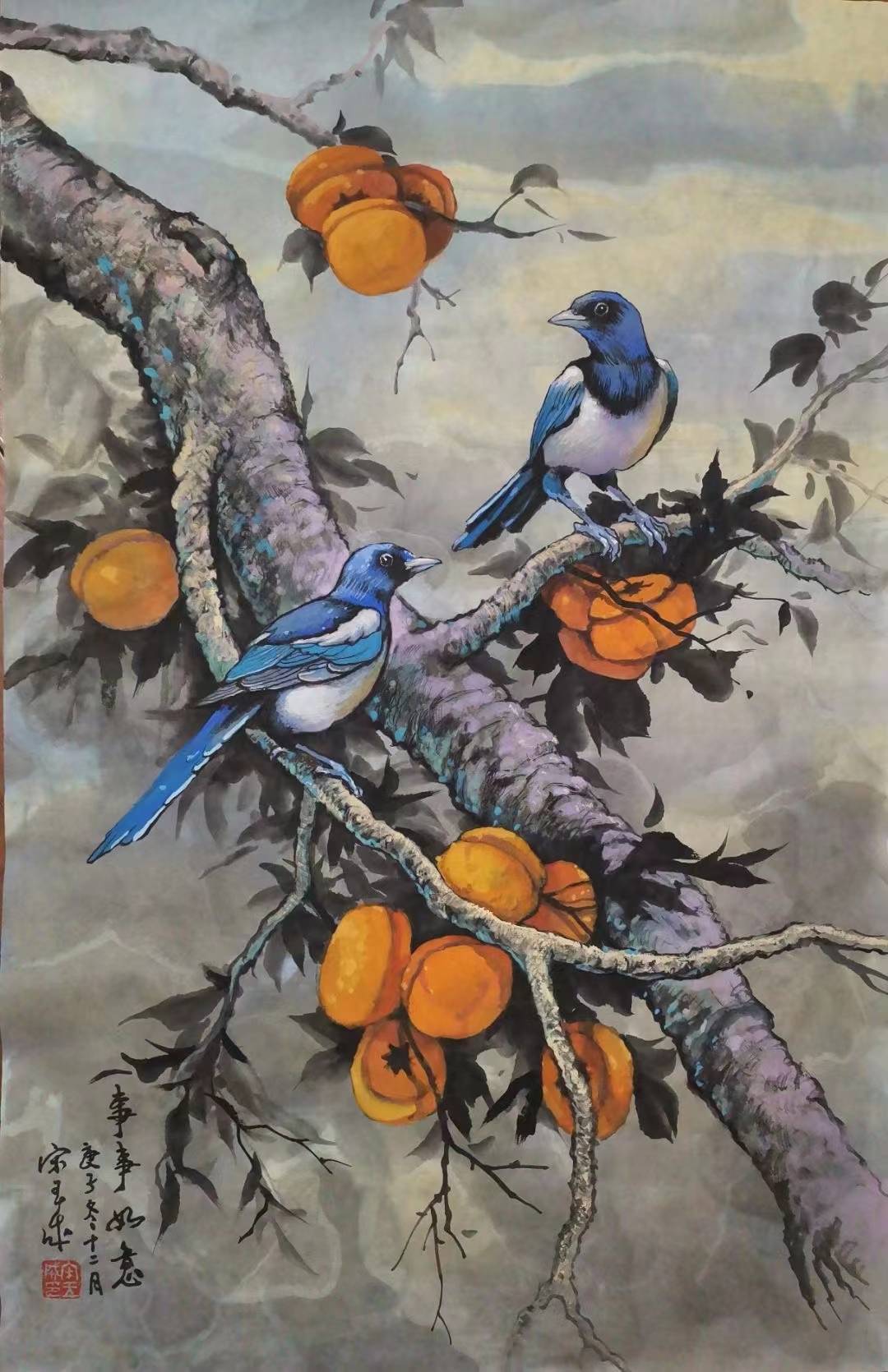 画家宋玉成作品赏析