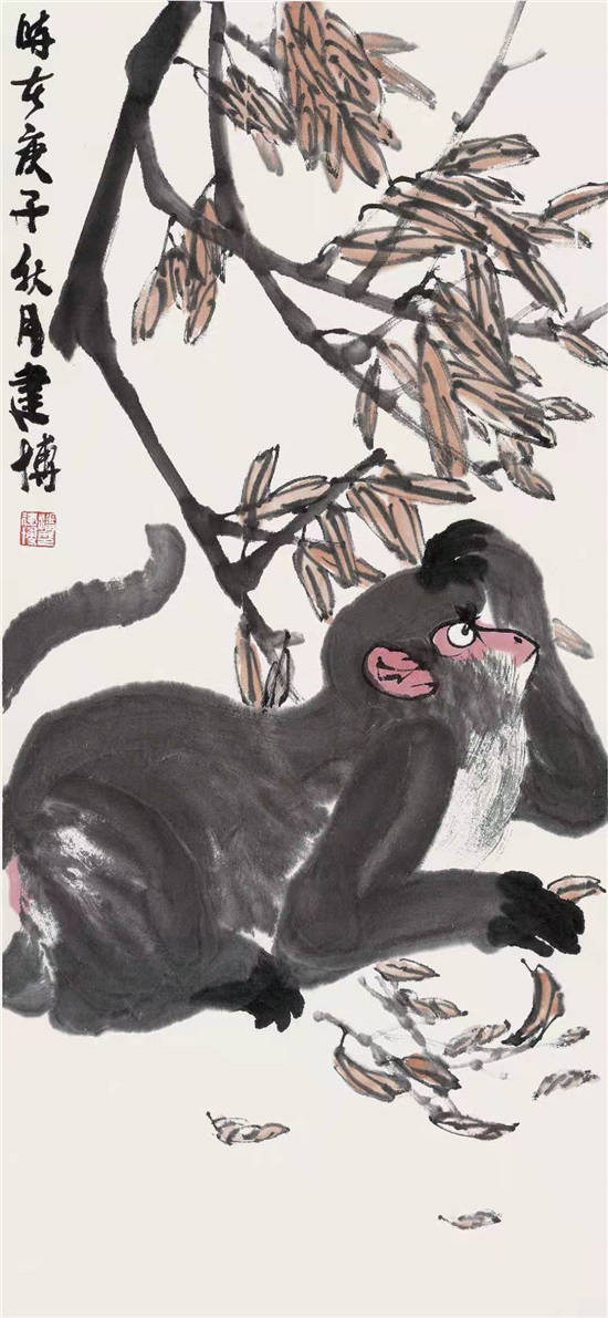 "建"笔凌云意兴豪——关于潘建博绘画的印象