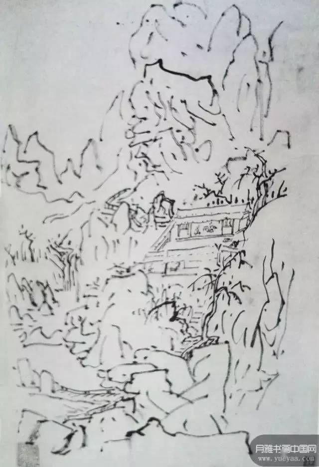 《黄宾虹课徒稿》——看的懂笔法的很少