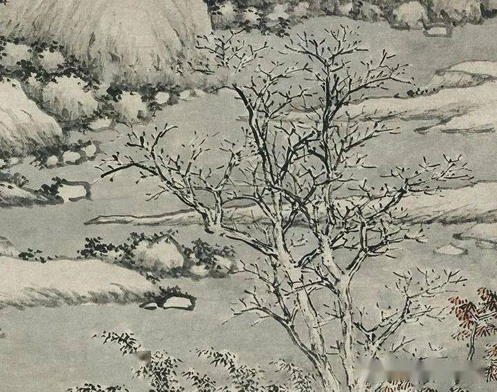 中国国画历代精品高清展:(1267)明 沈周《雪中访友图》