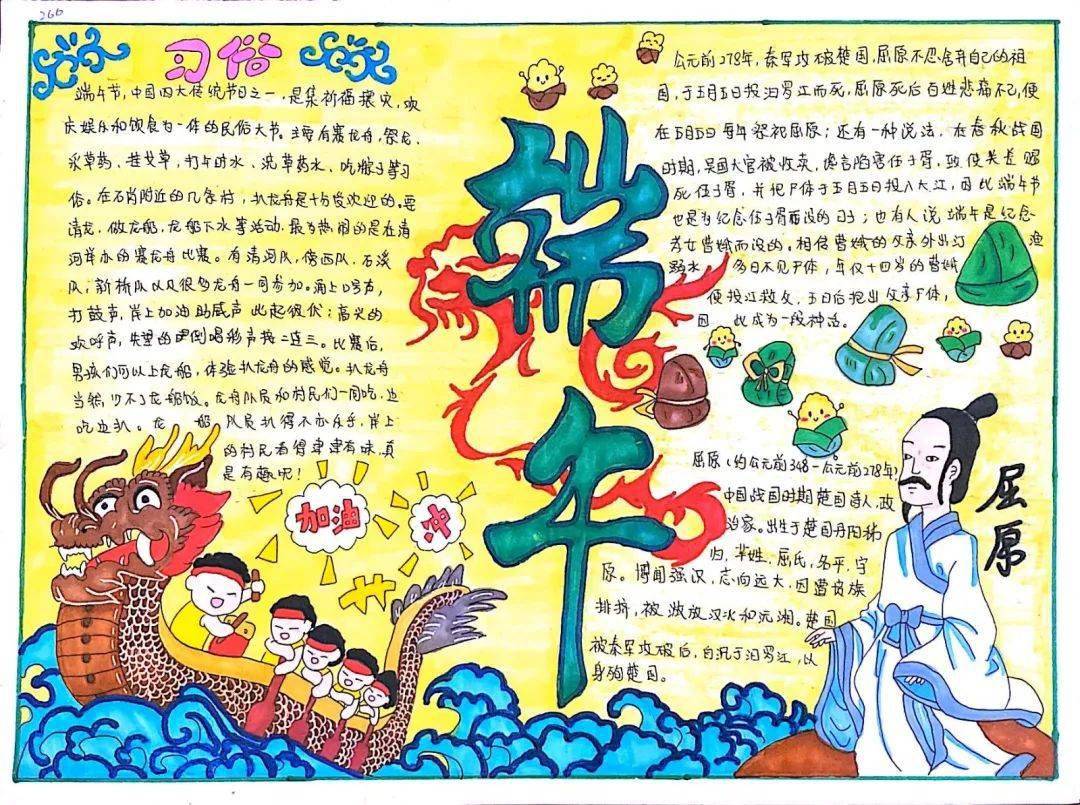 恭喜获奖!石碁镇“我们的节日·端午”绘画作品征集活动作品名单公布~