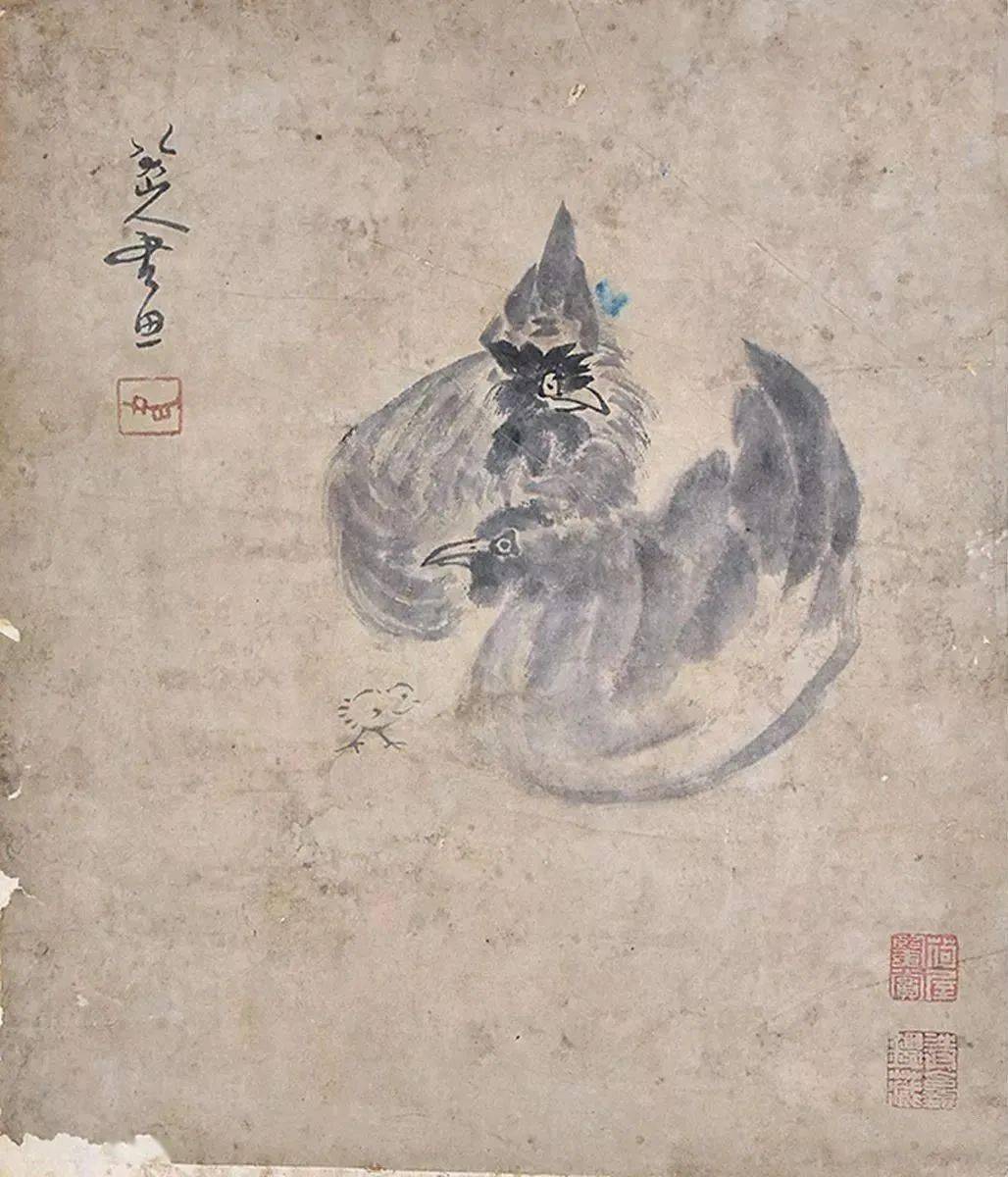 八大山人画画秘诀:一拙,二对,三变!