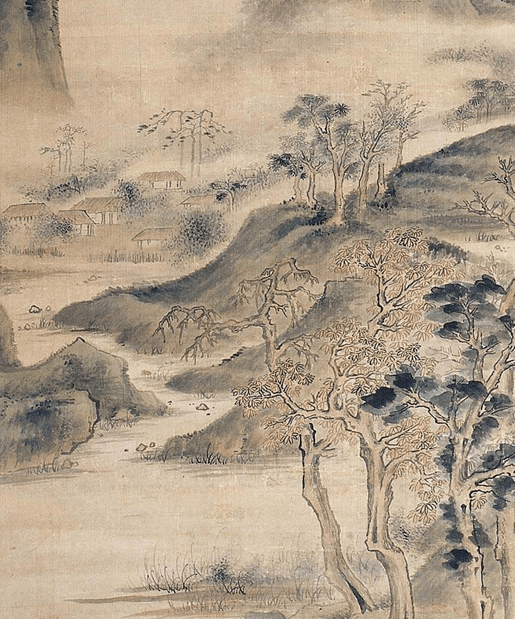 中国国画历代精品高清展:(1371)明 董其昌《吴绡图》