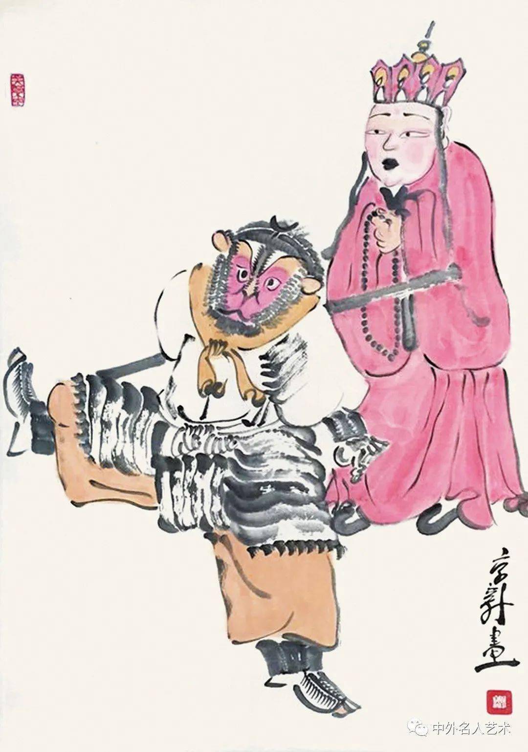 中外名人艺术 | 中国当代名家绘画作品欣赏
