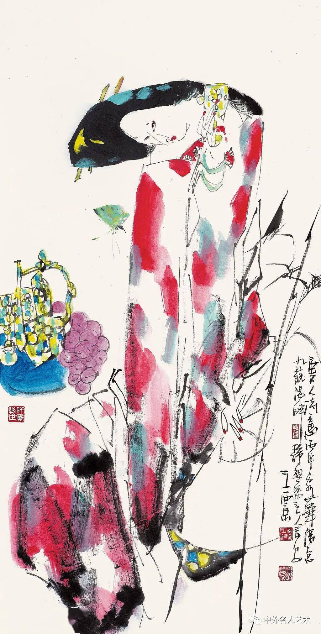 中外名人艺术 | 中国当代名家绘画作品欣赏