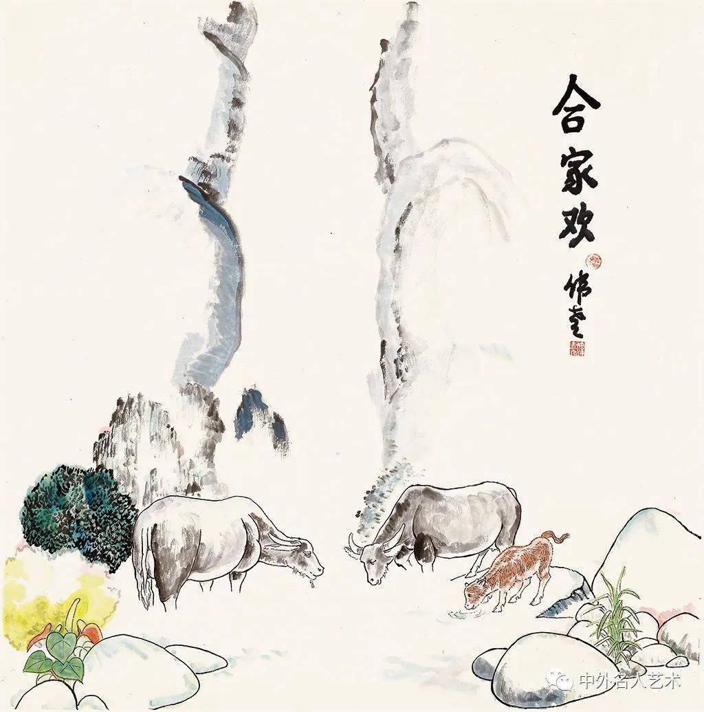 中外名人艺术 | 中国当代名家绘画作品欣赏