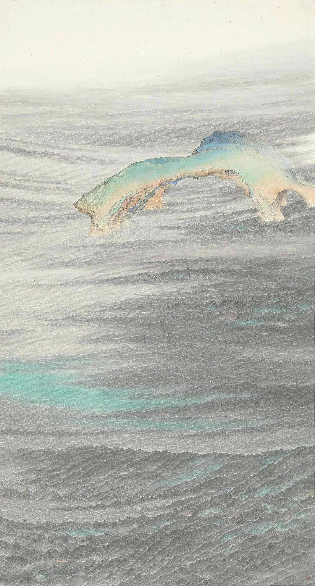 他与“水性”博弈,进行着“水的突围”,独辟蹊径走出了全新的创作之路