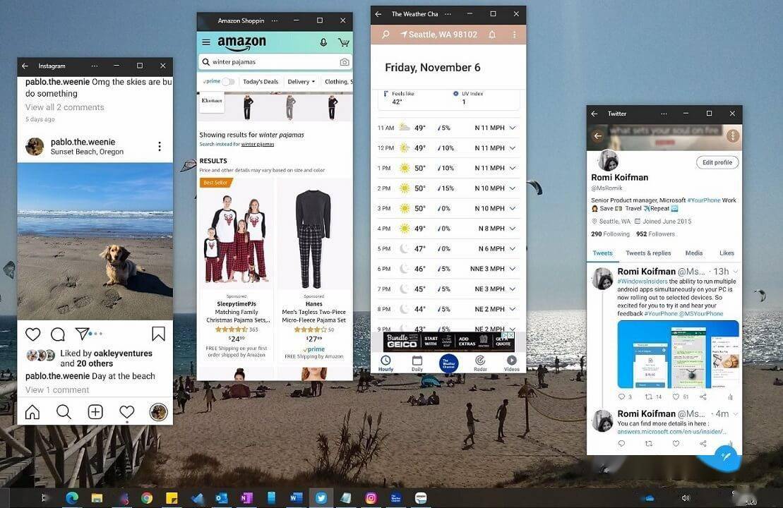 Win10 Your Phone 应用将迎更新:支持调整安卓应用窗口大小