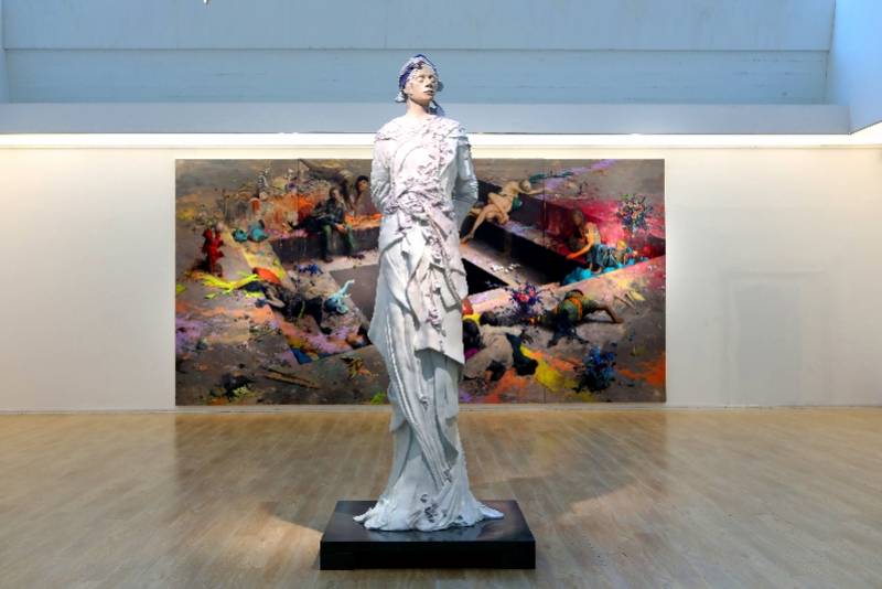 乔纳斯·伯格特个展“暗线”于当代唐人艺术中心启幕