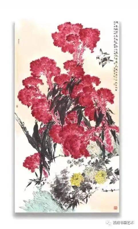 迎新年,思秦先生花鸟画新作欣赏
