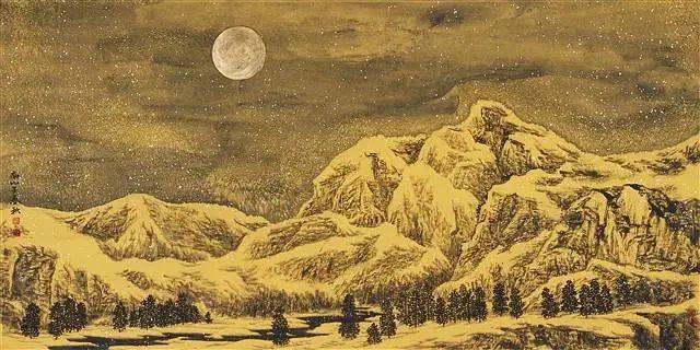 100幅山水雪景的画法(一生受益的国画教程~)
