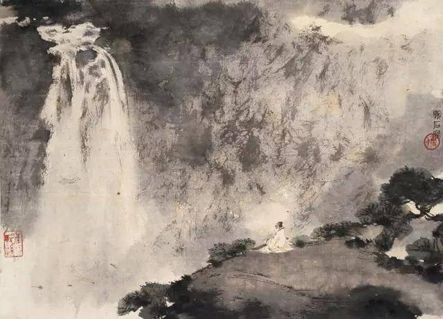 傅抱石:我是靠精神指挥我的双手