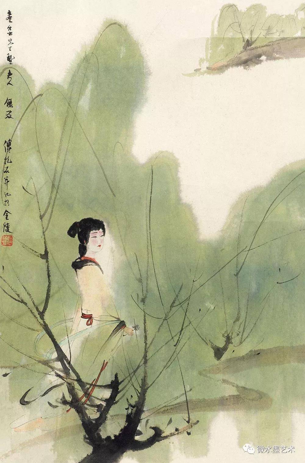 傅抱石:我是靠精神指挥我的双手