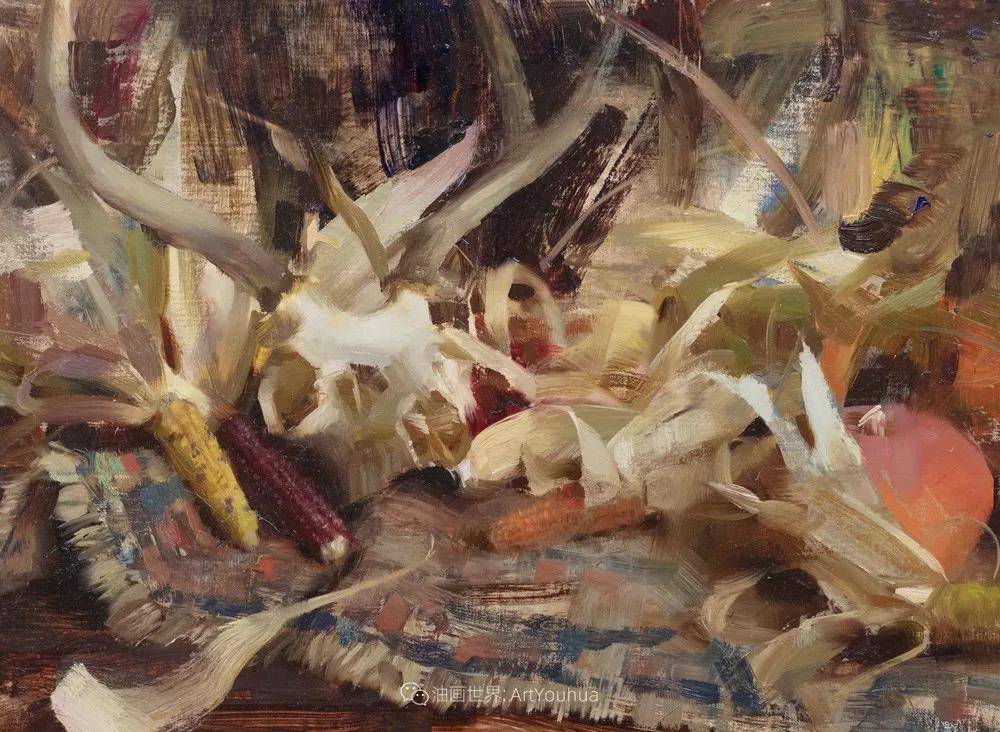 美国画家丹尼尔·基斯,花卉作品选