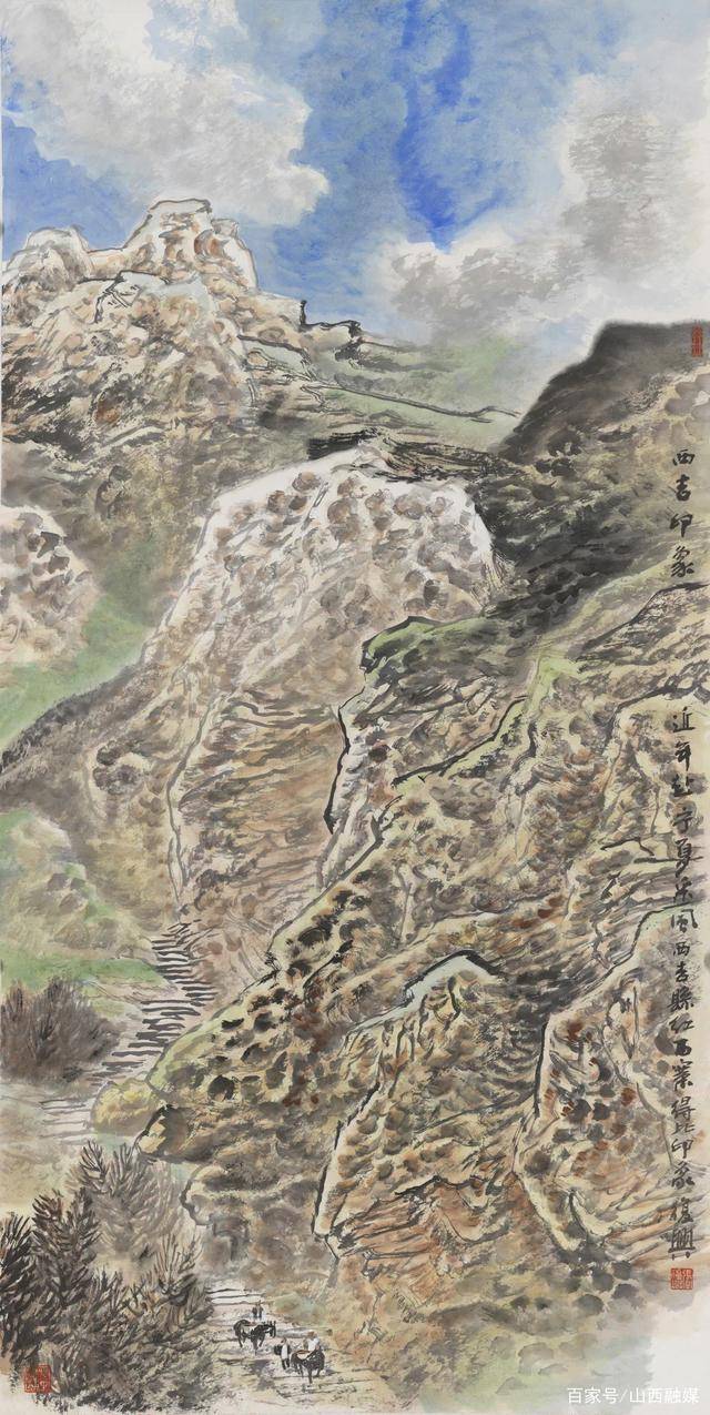 心中魄垒 磅礴于天——张复兴山水画赏析