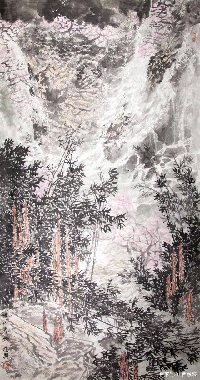 心中魄垒 磅礴于天——张复兴山水画赏析