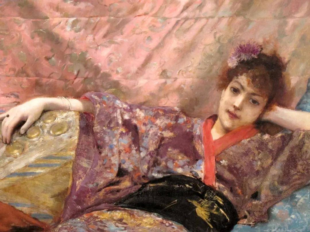 历史装饰画家罗切罗斯,以一种感性的自然主义风格来绘画作品
