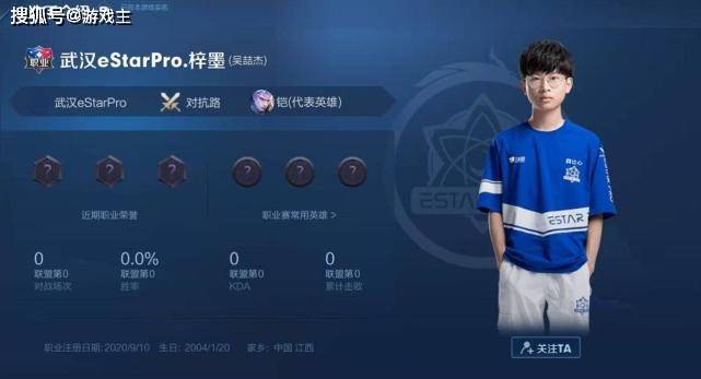 王者16岁天才少年称霸KPL?主页10国服,诺言甘拜下风,最强边战