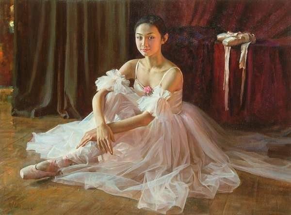 旅美画家关则驹最美人体油画,技法细腻、委婉含蓄