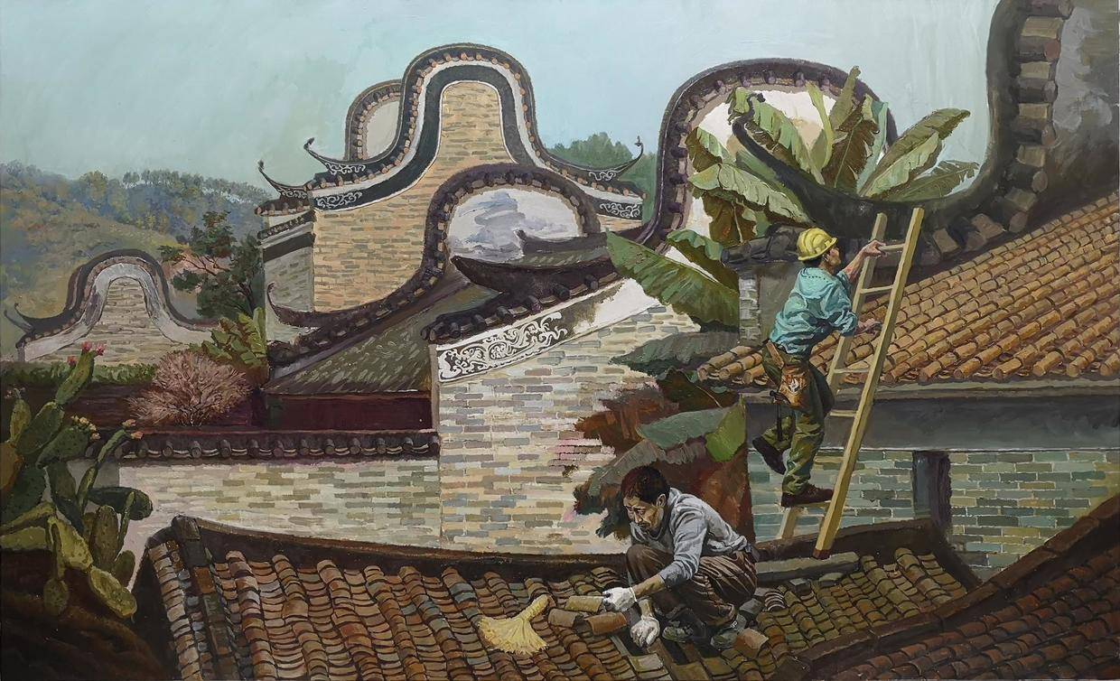 【艺展中国】《小海边·初见》----六人绘画作品展