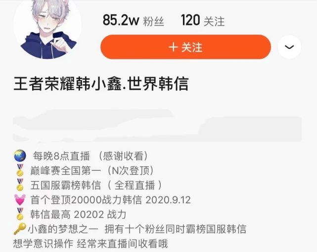 王者荣耀:韩小鑫展现天花板韩信,团战抓人全是细节,意识如挂?