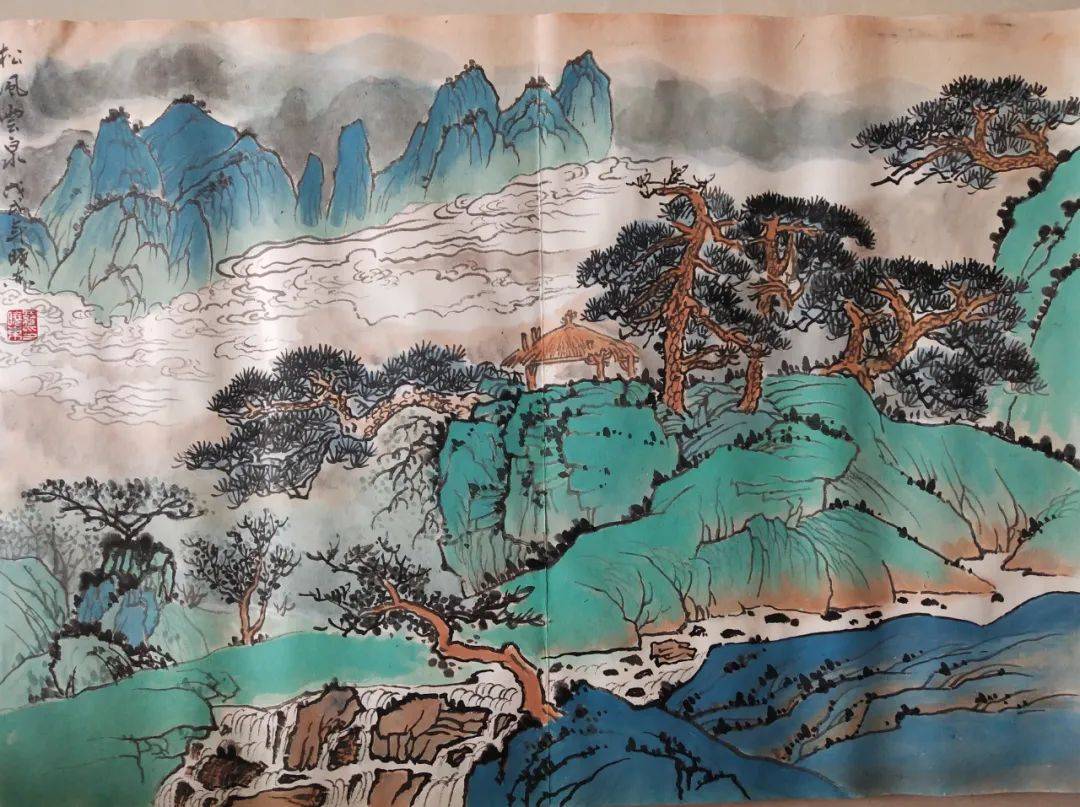 青山绿水 钟灵毓秀——罗晓东国画作品欣赏