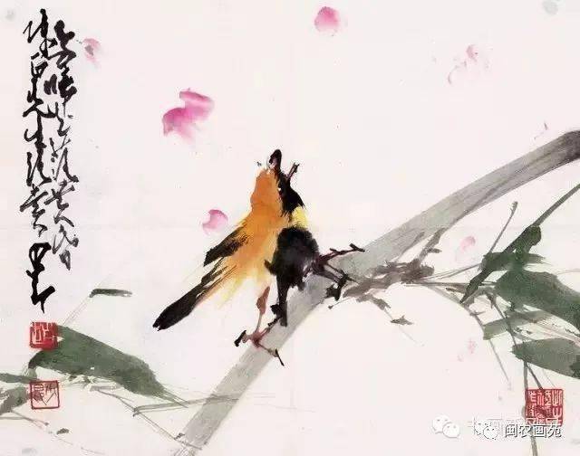 赵少昂画鸟儿,最是热闹