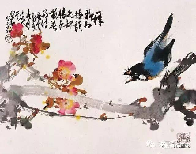 赵少昂画鸟儿,最是热闹