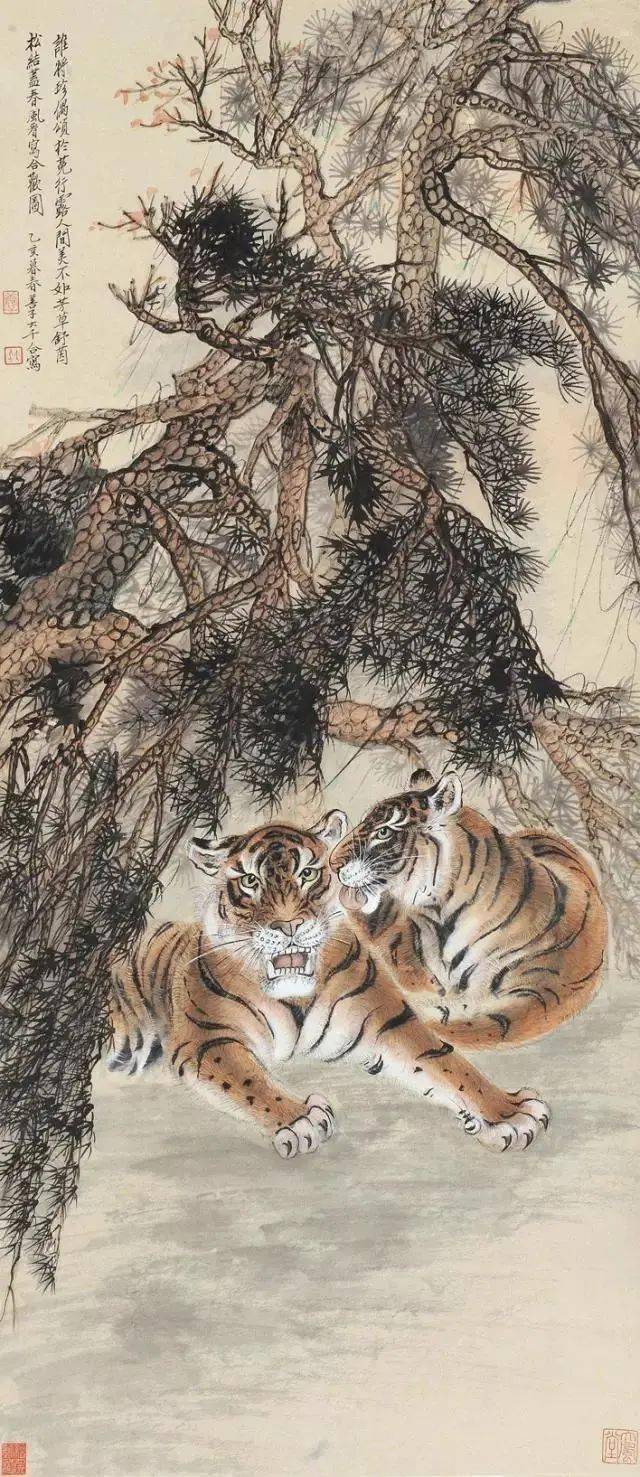 历代名家画虎,形神兼备、霸气十足!