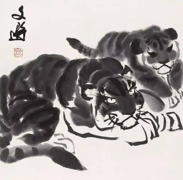 历代名家画虎,形神兼备、霸气十足!
