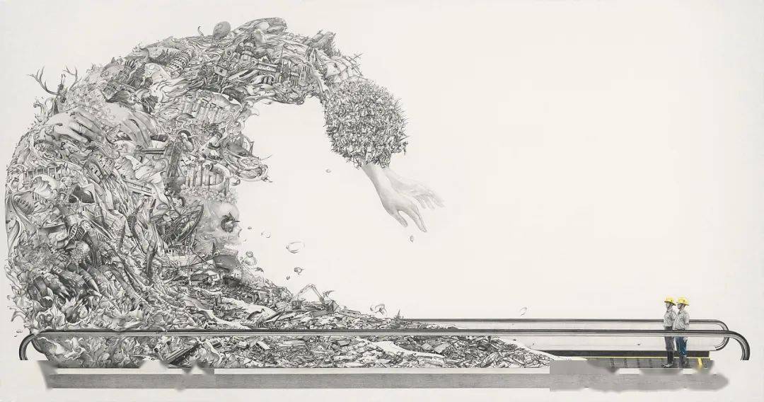 央美才女笔下作品,画到了极致!视觉效果真的太“变态”!