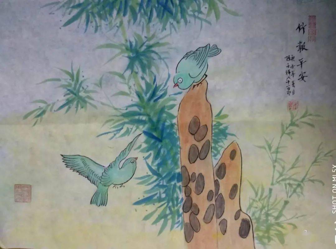 艺术永流传!皇塘耄耋老人绘就8米长卷泥金画