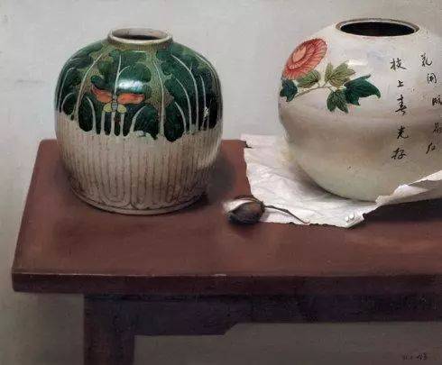 冷军,请你不要拿喷绘冒充油画参展,我们的眼睛是雪亮的!