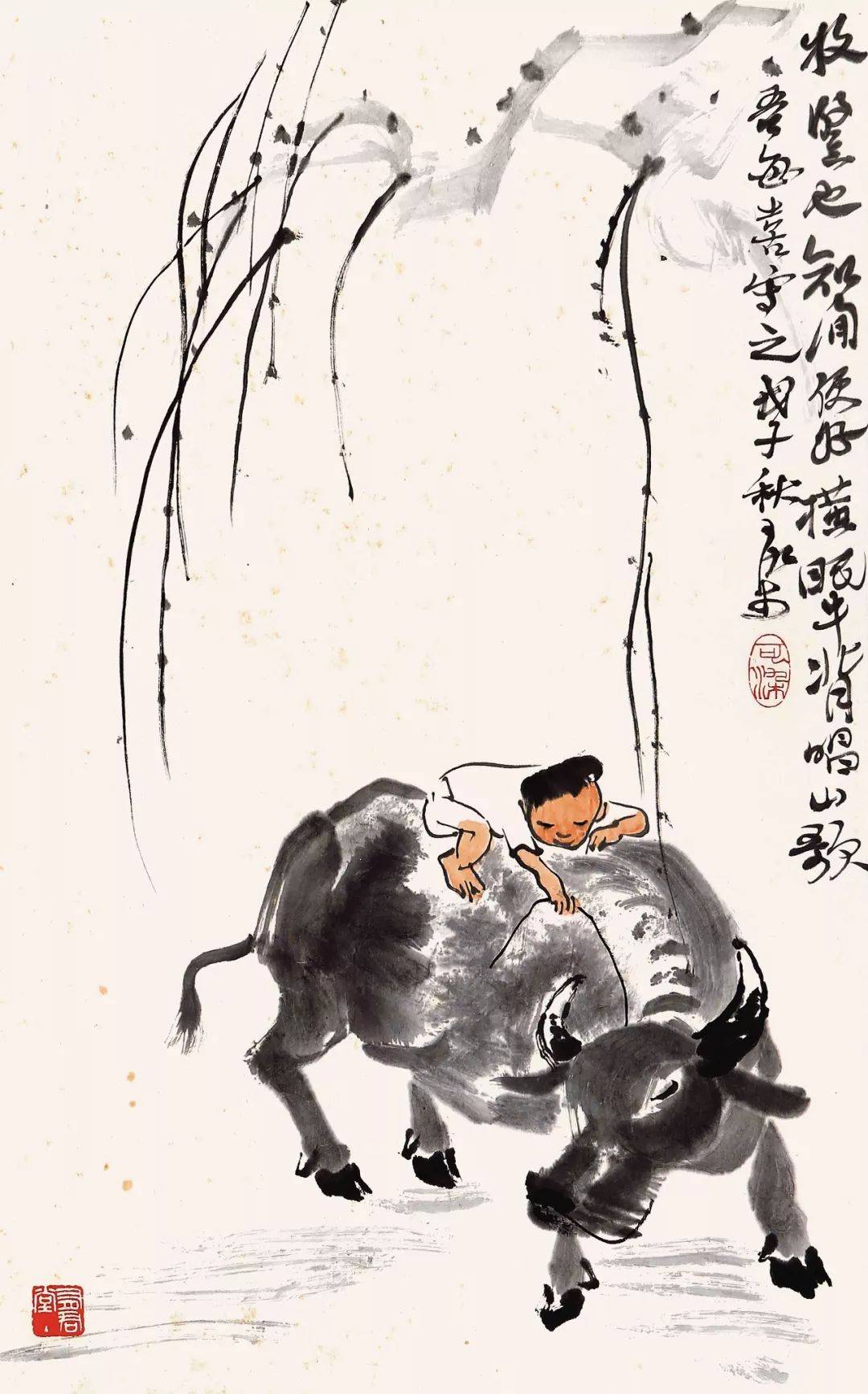 李可染:画画没太多大道理,就是大量的练习,要顿悟!