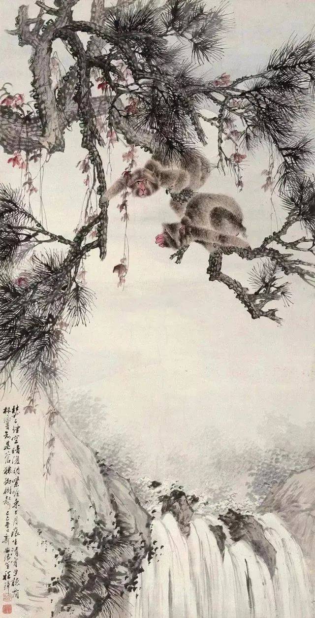 海派大师画动物,栩栩如生