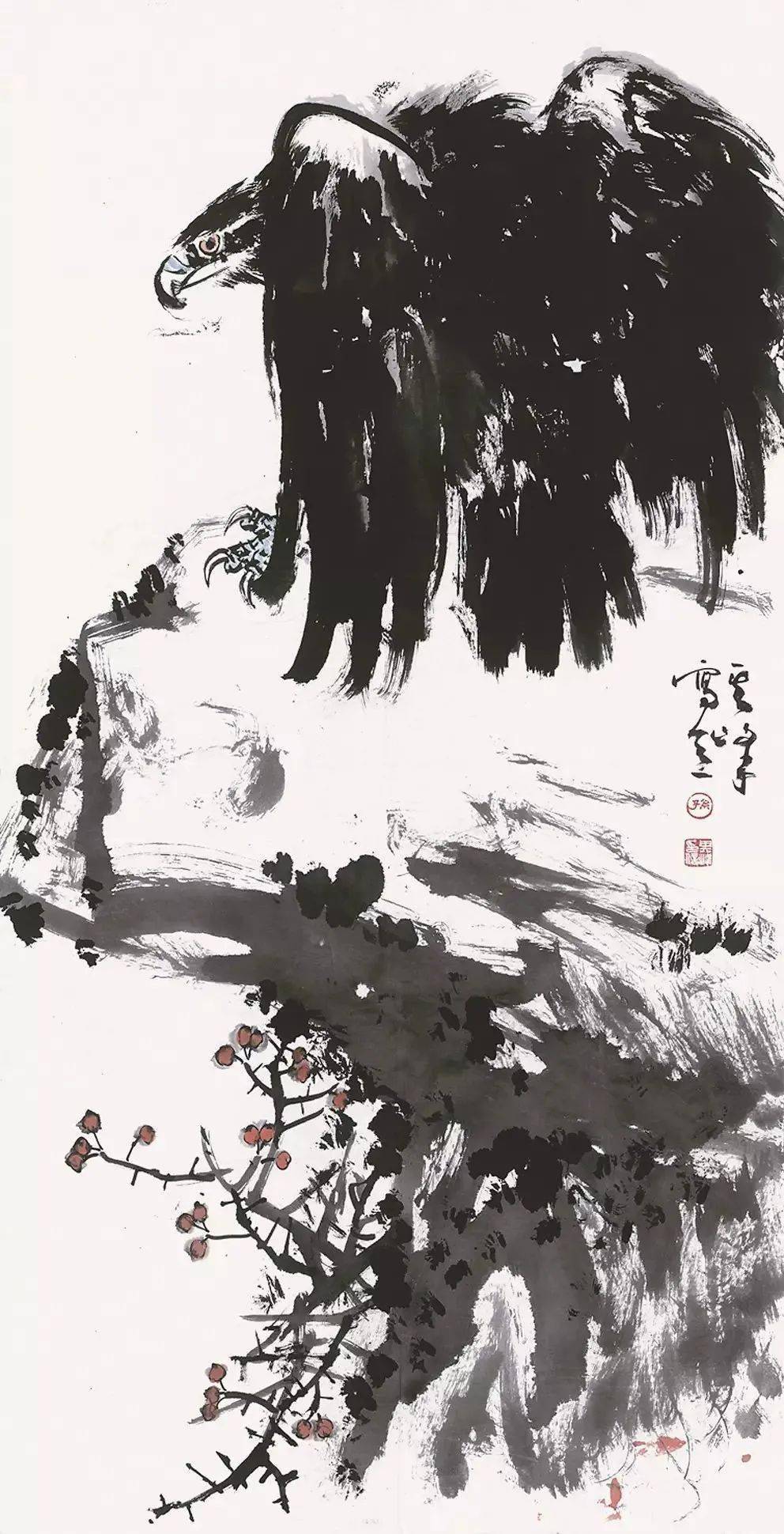 绘画一落笔就制造了一个矛盾,处理好矛盾画才耐读贵在曲折变换间