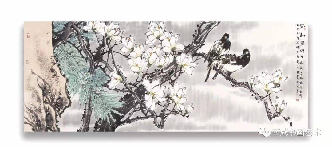 迎新年,思秦先生花鸟画新作欣赏