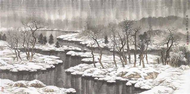 100幅山水雪景的画法(一生受益的国画教程~)