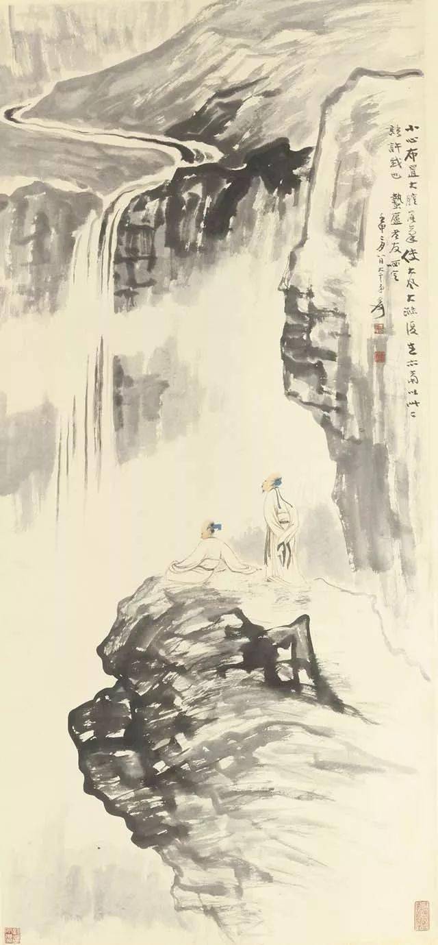 张大千:心中有个神仙境界,就可以画出一个神仙境界
